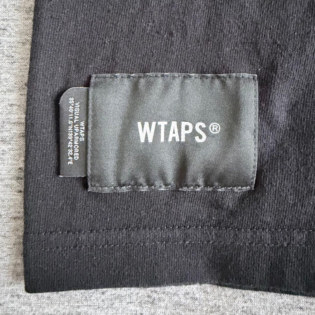 WTAPS ダブルタップス　24SS　ビッグロゴ　ヘビーTシャツ　L