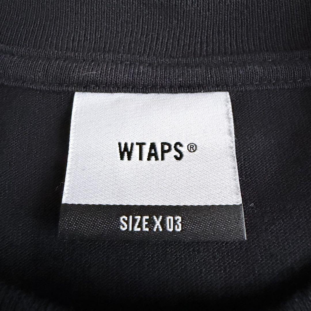 WTAPS ダブルタップス　24SS　ビッグロゴ　ヘビーTシャツ　L