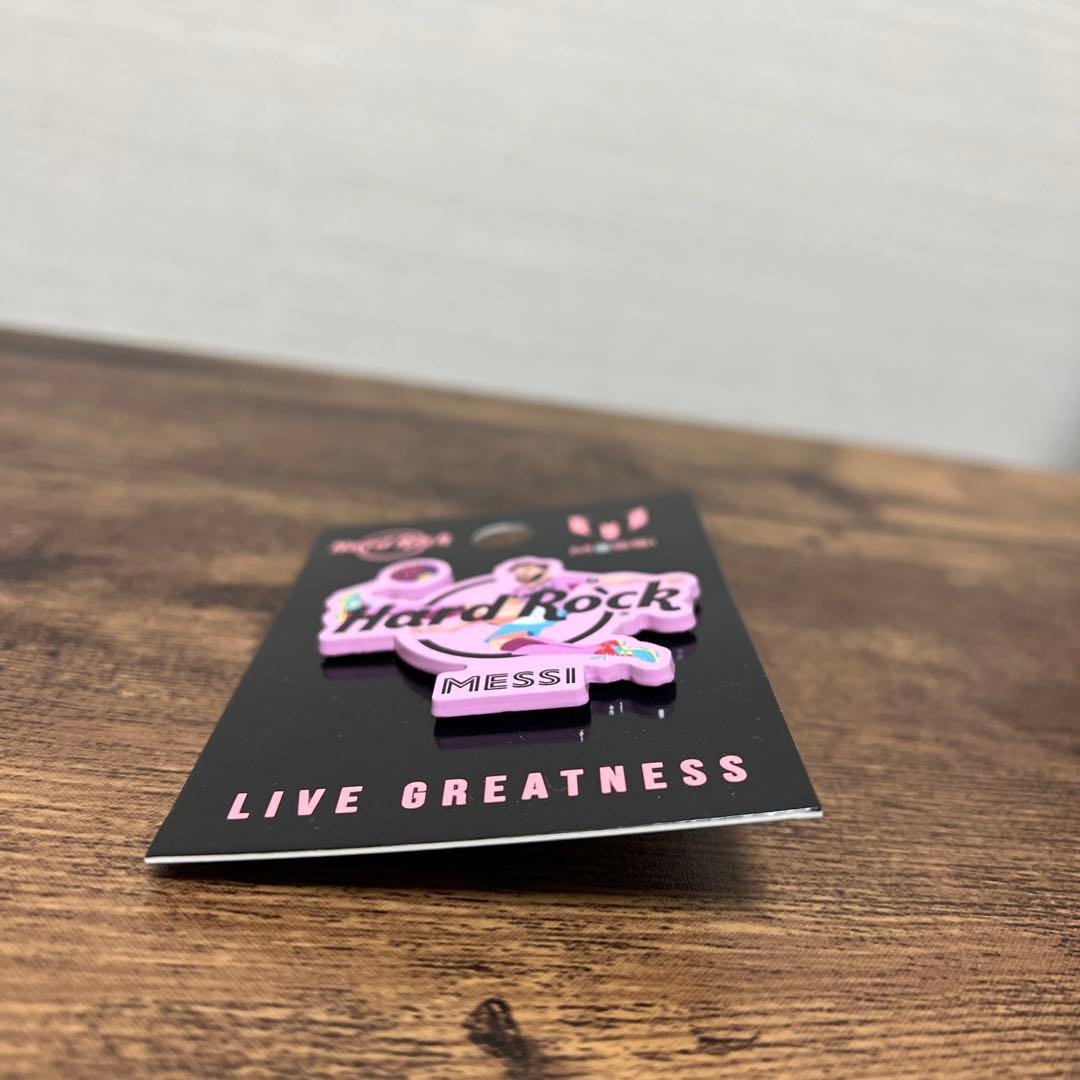 【マイアミ購入★希少】メッシ　インテルマイアミ　ハードロックカフェ　限定ピン