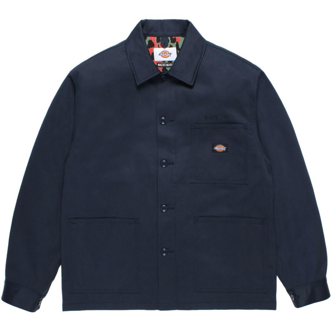 カバーオールジャケット WACKO MARIA DICKIES ネイビー M