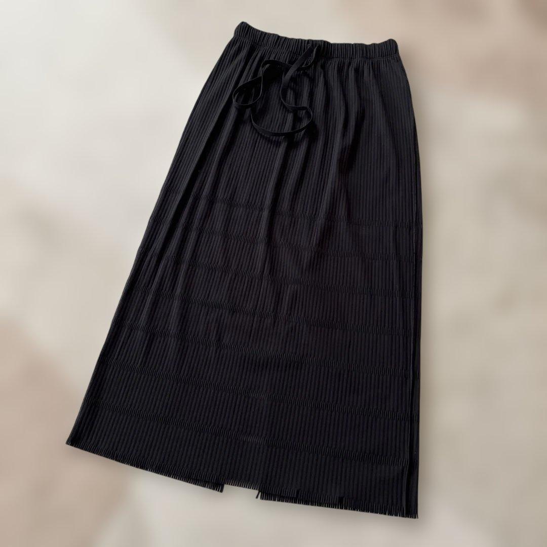 まるき屋PLEATS PLEASE ロングスカート