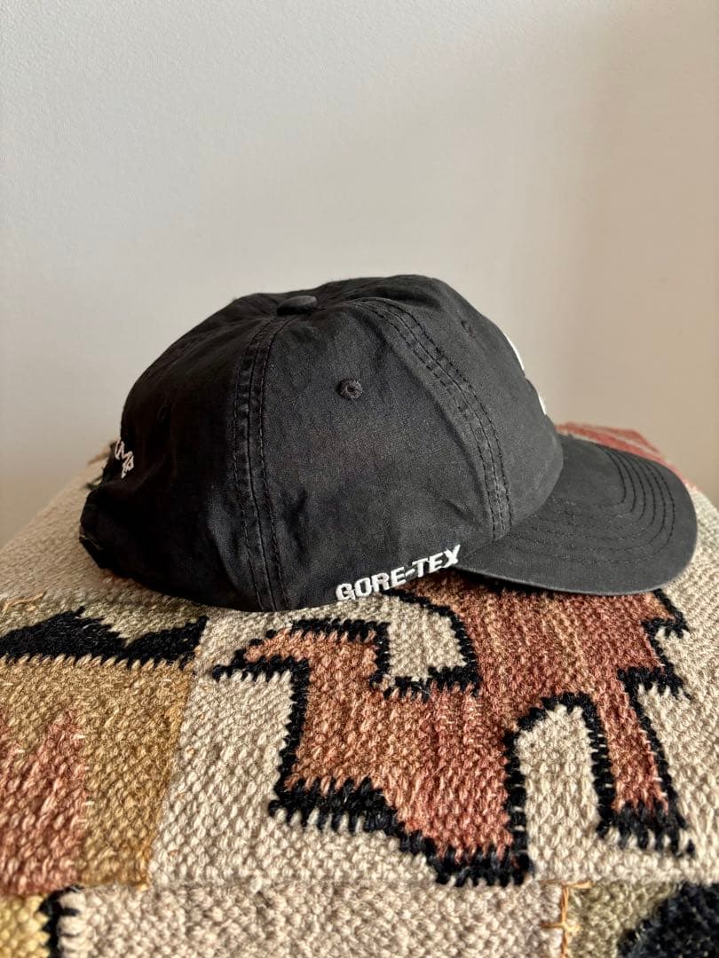 SUPREME GORE-TEX ブラックキャップ Sロゴ刺繍