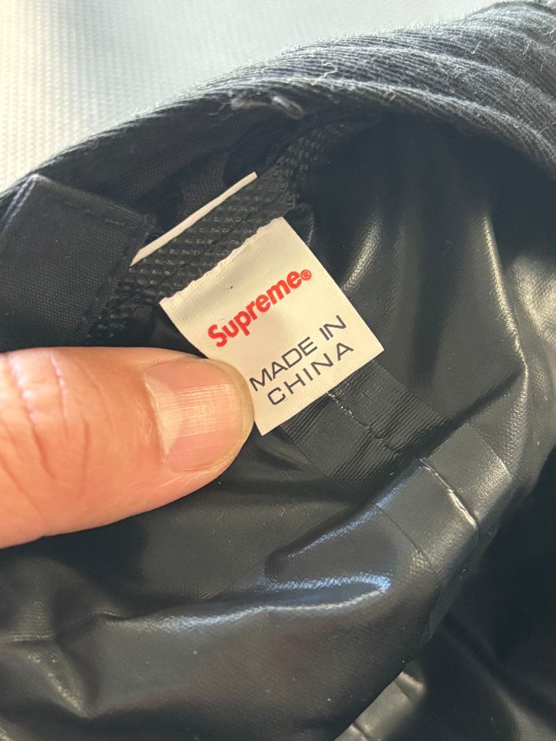 SUPREME GORE-TEX ブラックキャップ Sロゴ刺繍