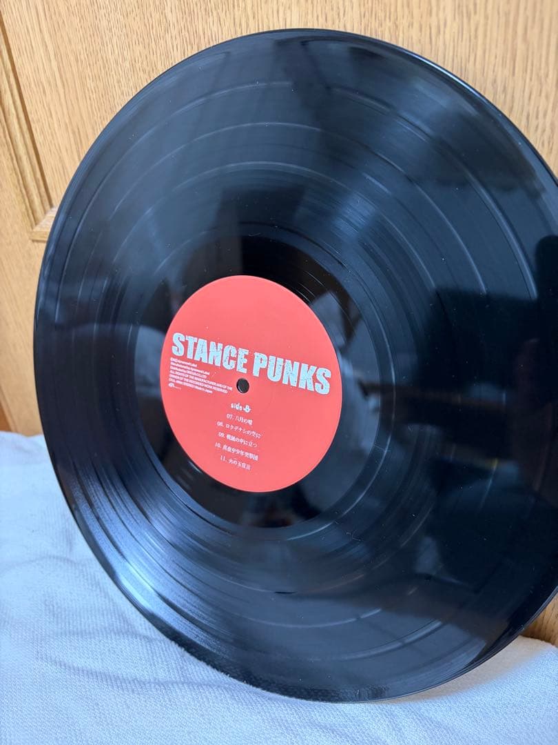 美品希少 STANCE PUNKS アナログレコード スタンスパンクス LP
