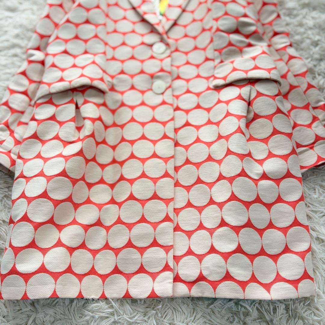 【専用✨】Desigual ドット柄テーラードジャケット スプリングコートXL
