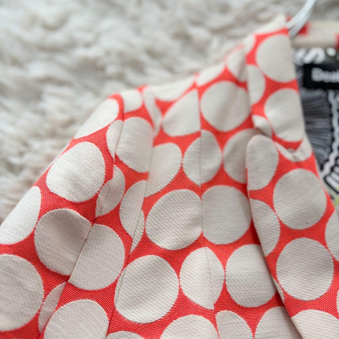 【専用✨】Desigual ドット柄テーラードジャケット スプリングコートXL