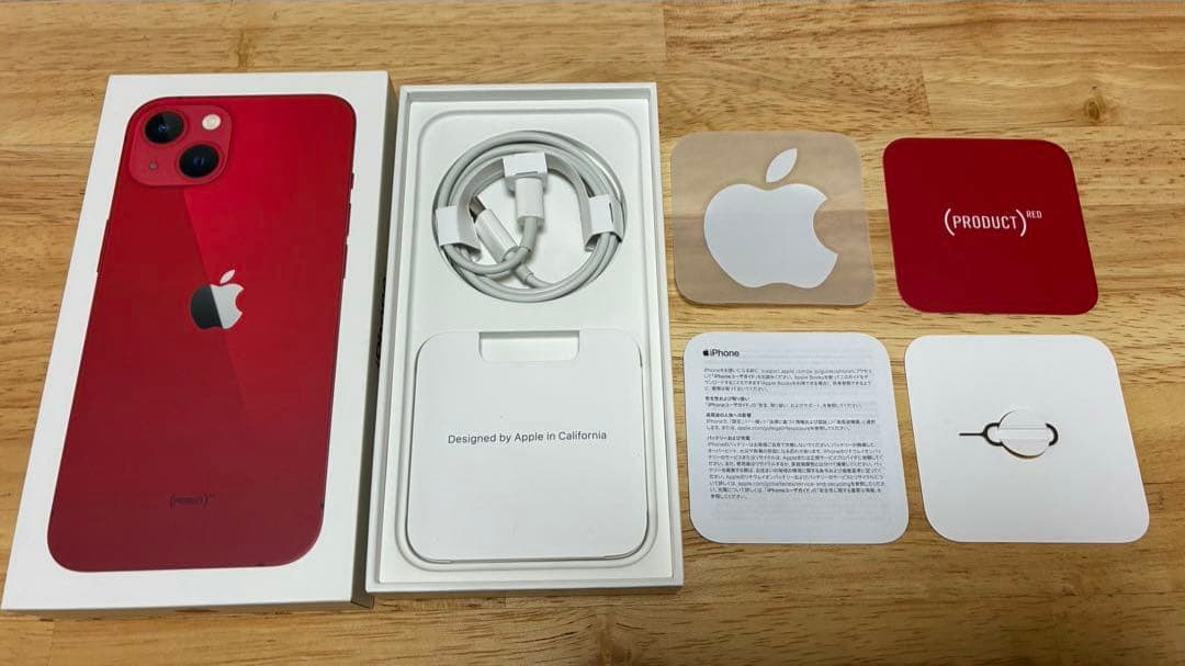 スマートフォン本体 iPhone 13 (PRODUCT)RED 256GB