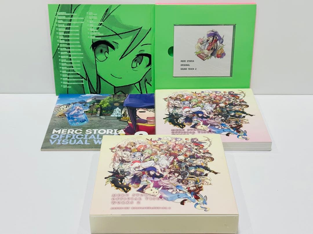 メルクストーリアオフィシャルビジュアルワークス 1.2.3