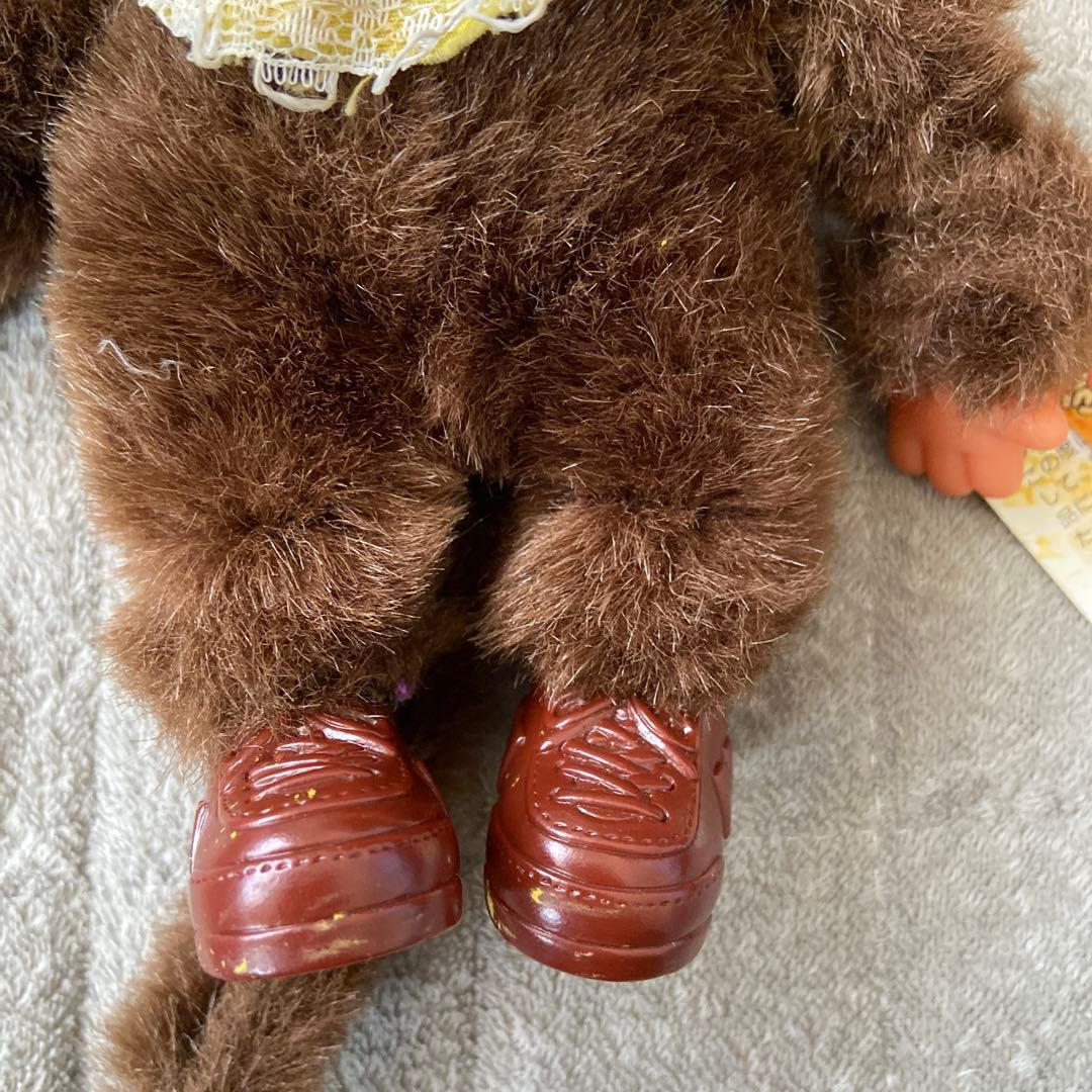 ビンテージ モンチッチ 女の子 泣き monchhichi スニーカー履きタグ付
