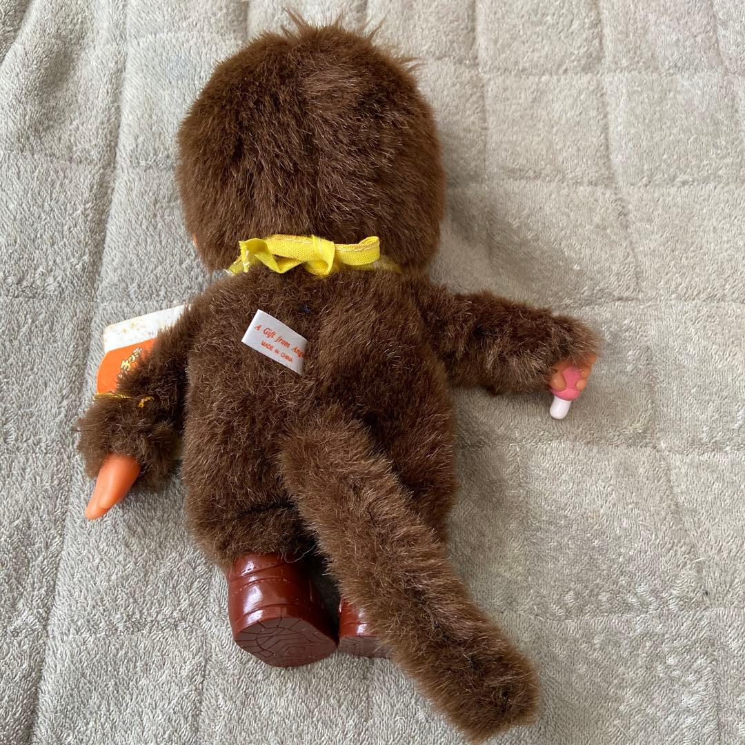 ビンテージ モンチッチ 女の子 泣き monchhichi スニーカー履きタグ付