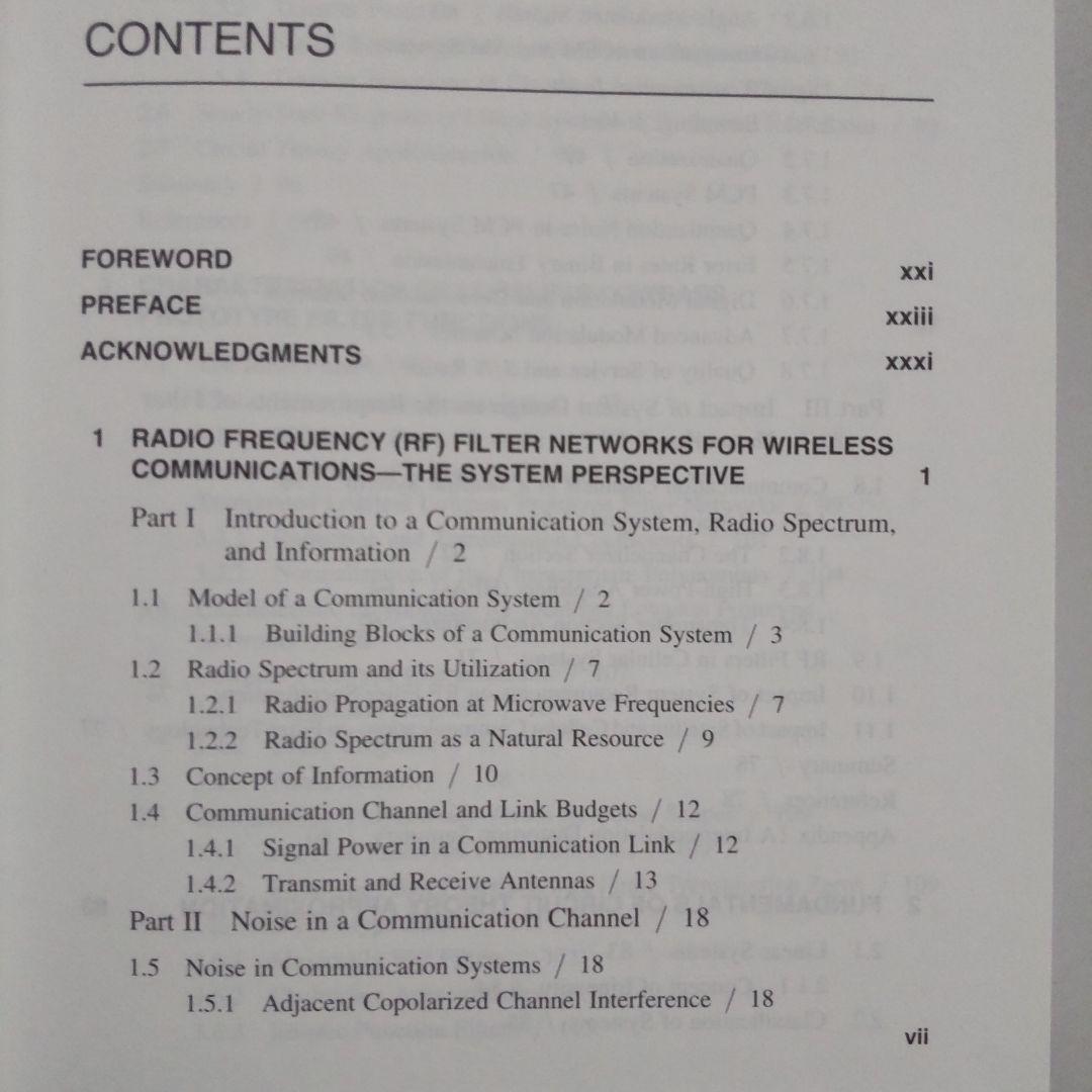 洋書 Microwave Filters for Communication