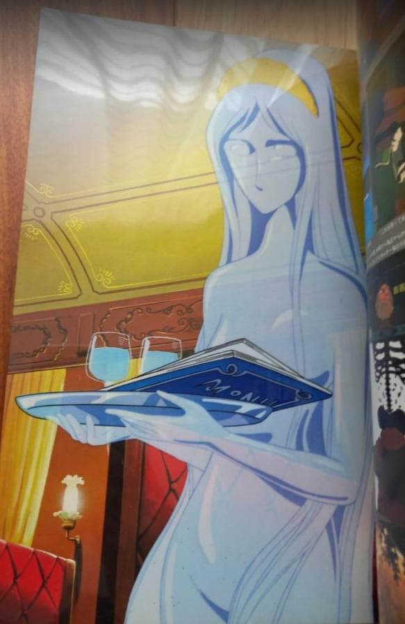 松本零士　セル画　銀河鉄道999 アニメセル・コレクション　昭和50年代発行