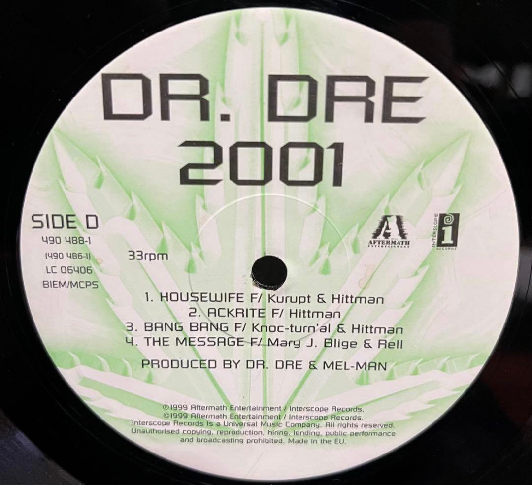 DR. DRE / 2001 レコード ヒップホップ HIPHOP 名盤