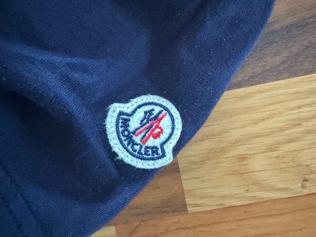 MONCLER ネイビー 半袖　Tシャツ　S