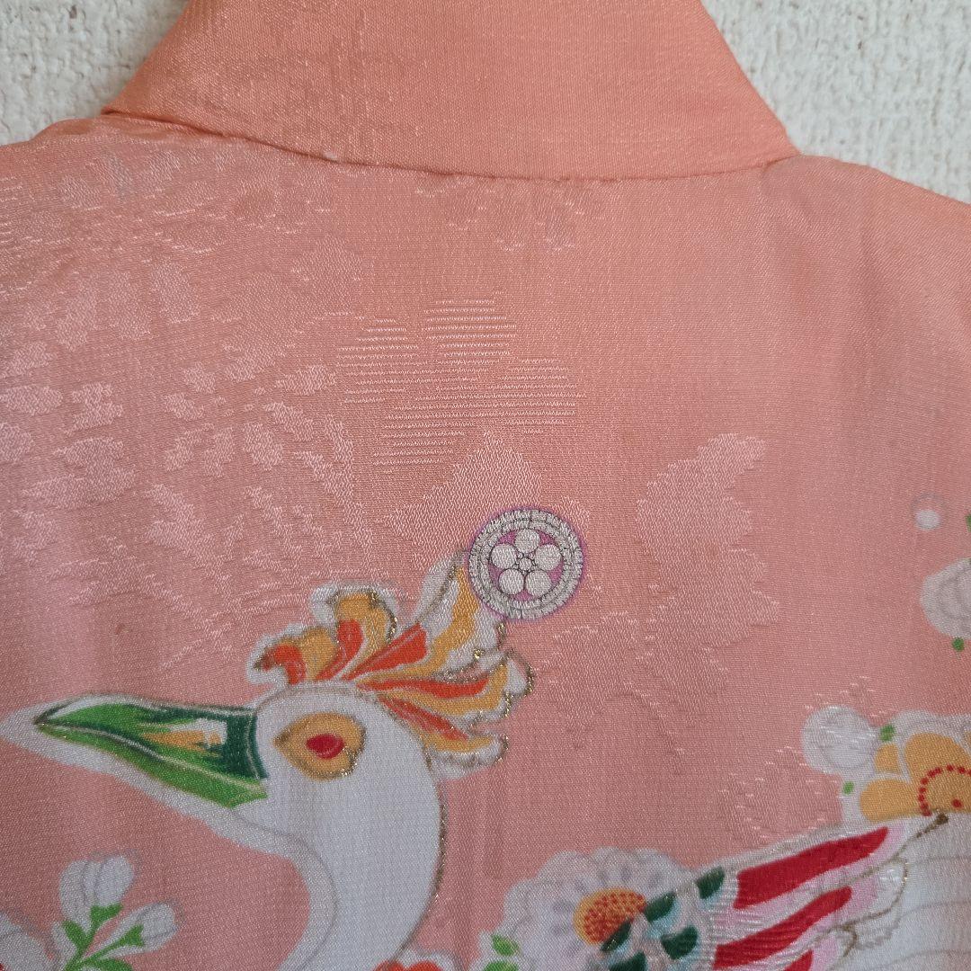 つぼみ　No52　正絹　女の子お祝い着物　産着　七五三　アンティーク