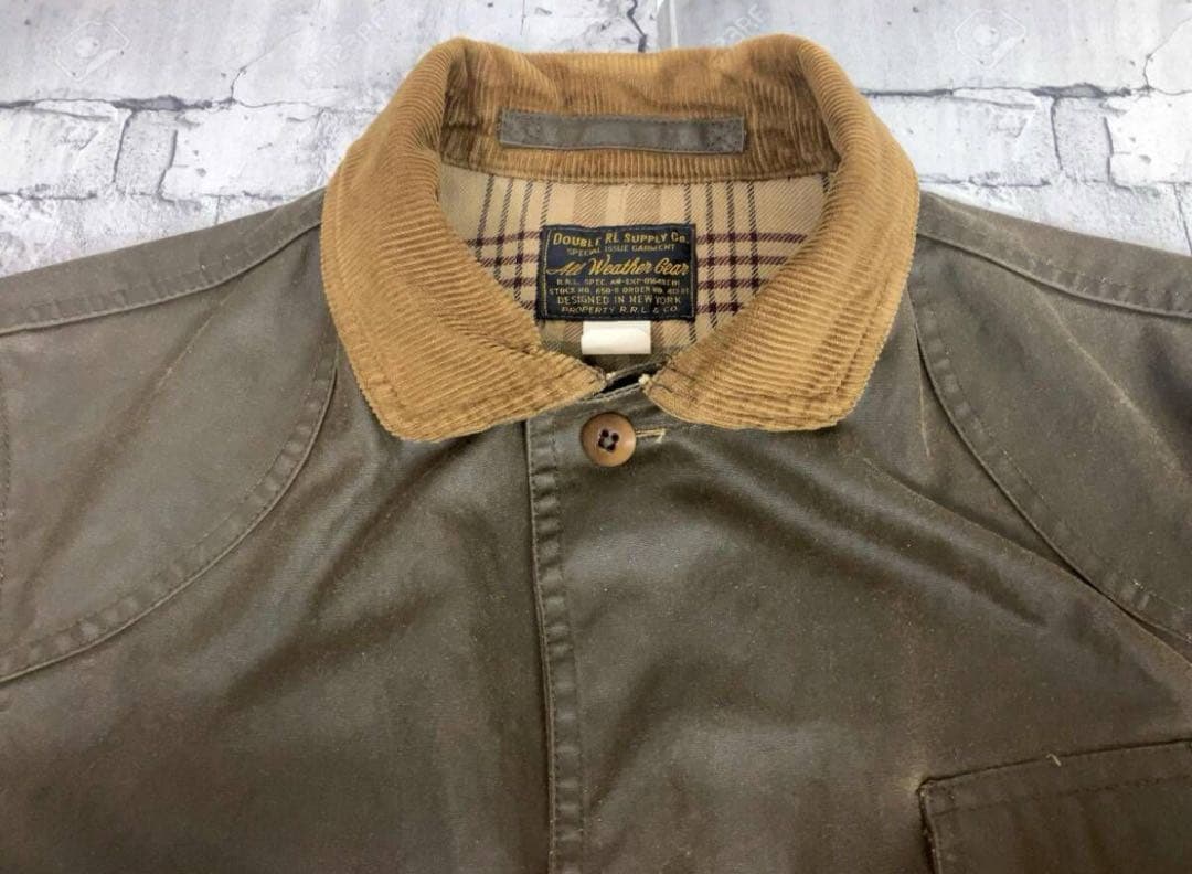 RRL オイルドクロス カバーオール ジャケット S