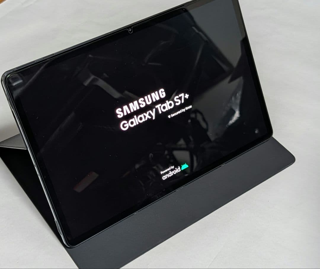 Galaxy Tab S7+ 本体+純正ケース+純正キーボードケースのフルセット