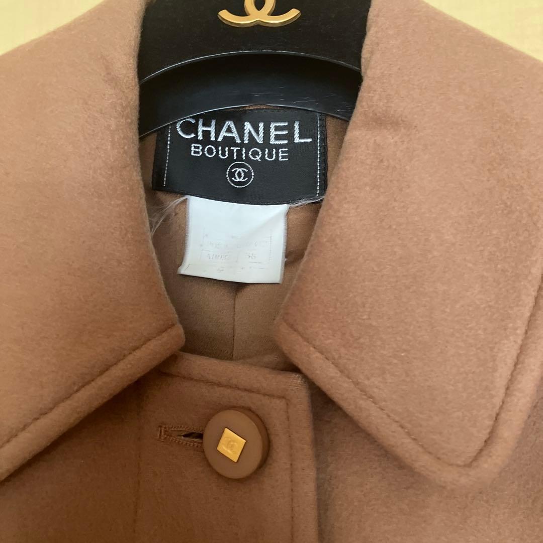CHANEL BOUTIQUE カシミア100%コート