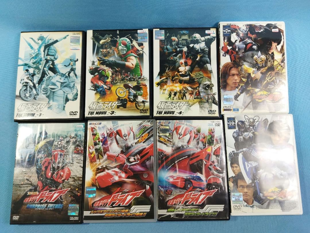 仮面ライダー　レンタルアップ　DVD　80点　まとめ大量セット
