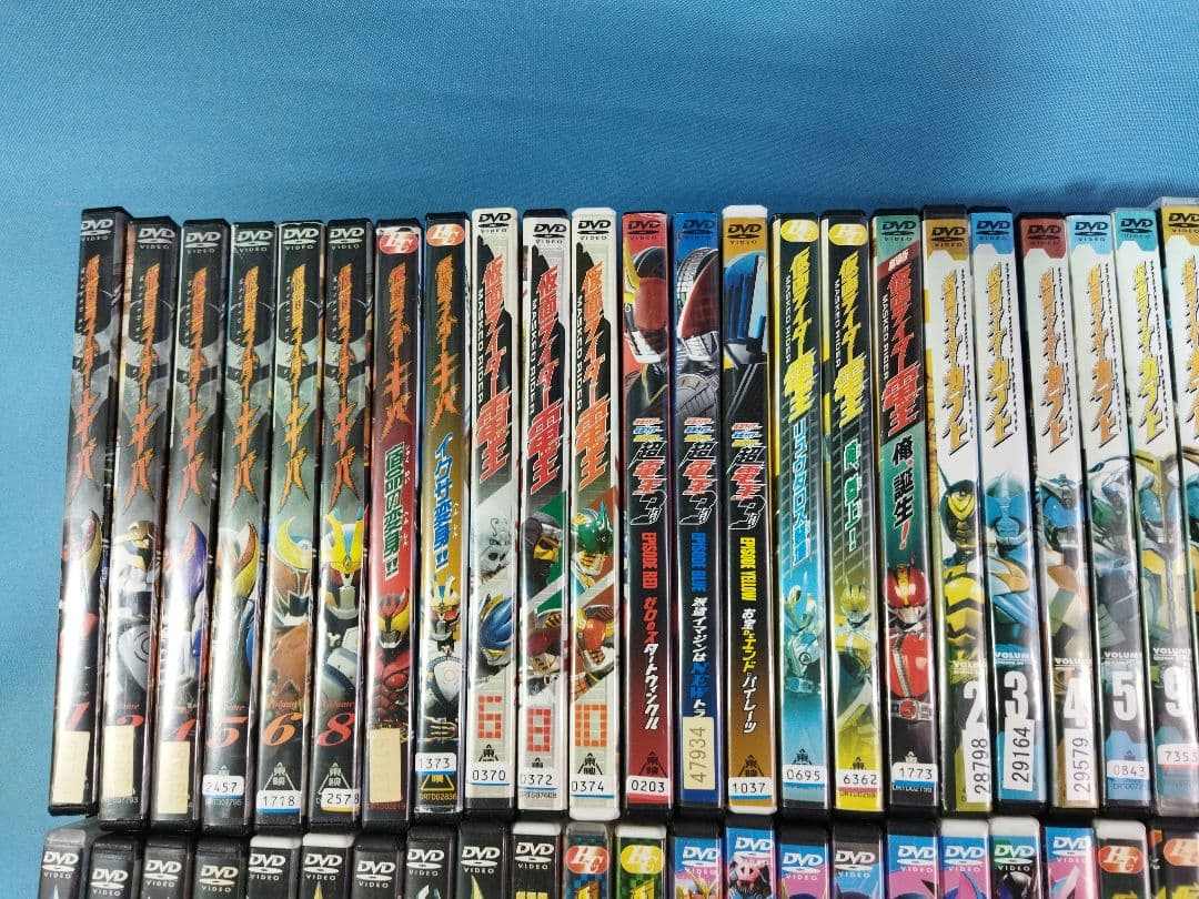 仮面ライダー　レンタルアップ　DVD　80点　まとめ大量セット