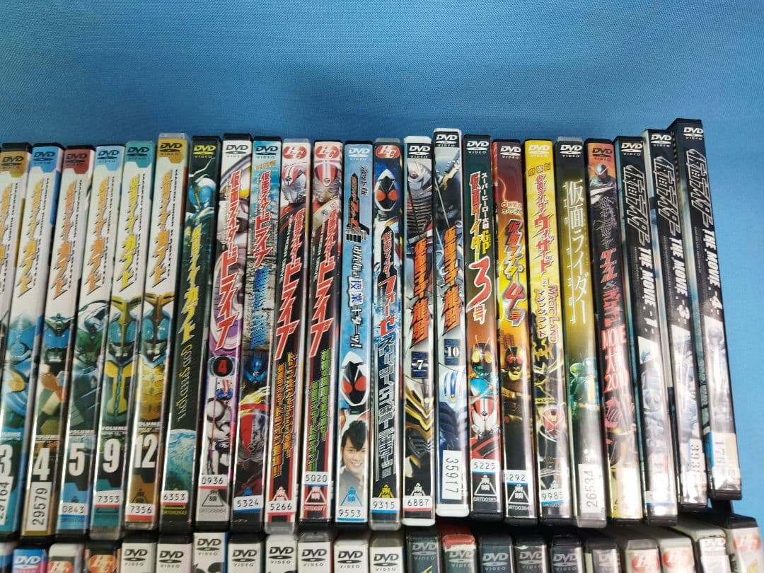仮面ライダー　レンタルアップ　DVD　80点　まとめ大量セット