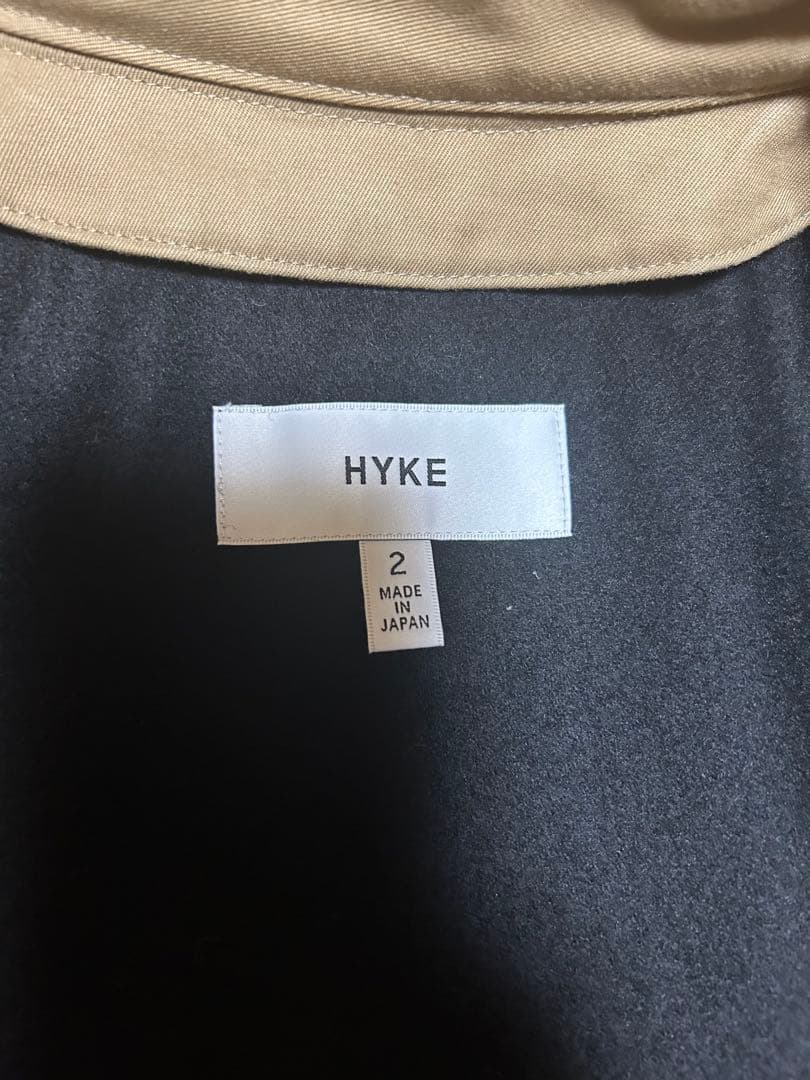 HYKE ベージュ トレンチコート サイズ2 値下げしました
