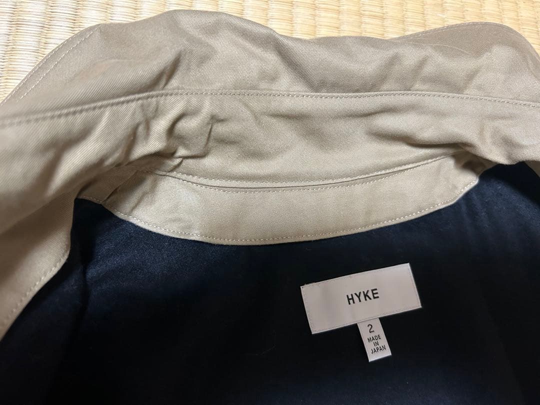 HYKE ベージュ トレンチコート サイズ2 値下げしました