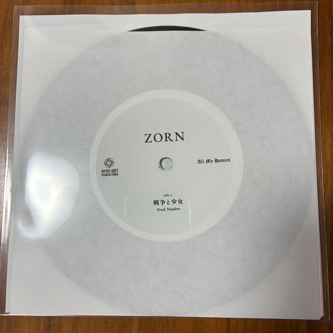 ZORN 戦争と少女 レコード　LP