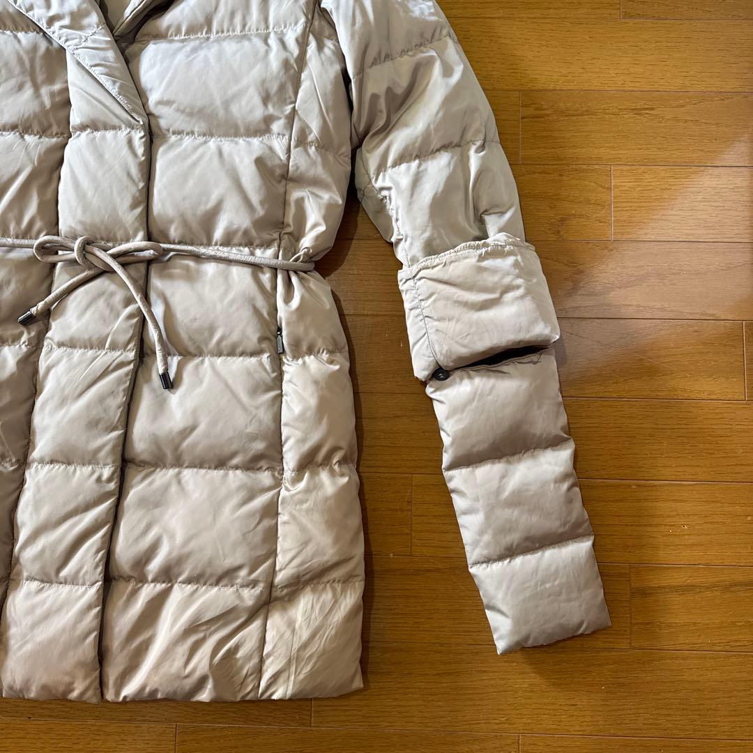 MaxMara WEEKEND ダウンコート フード付き ベージュ 40