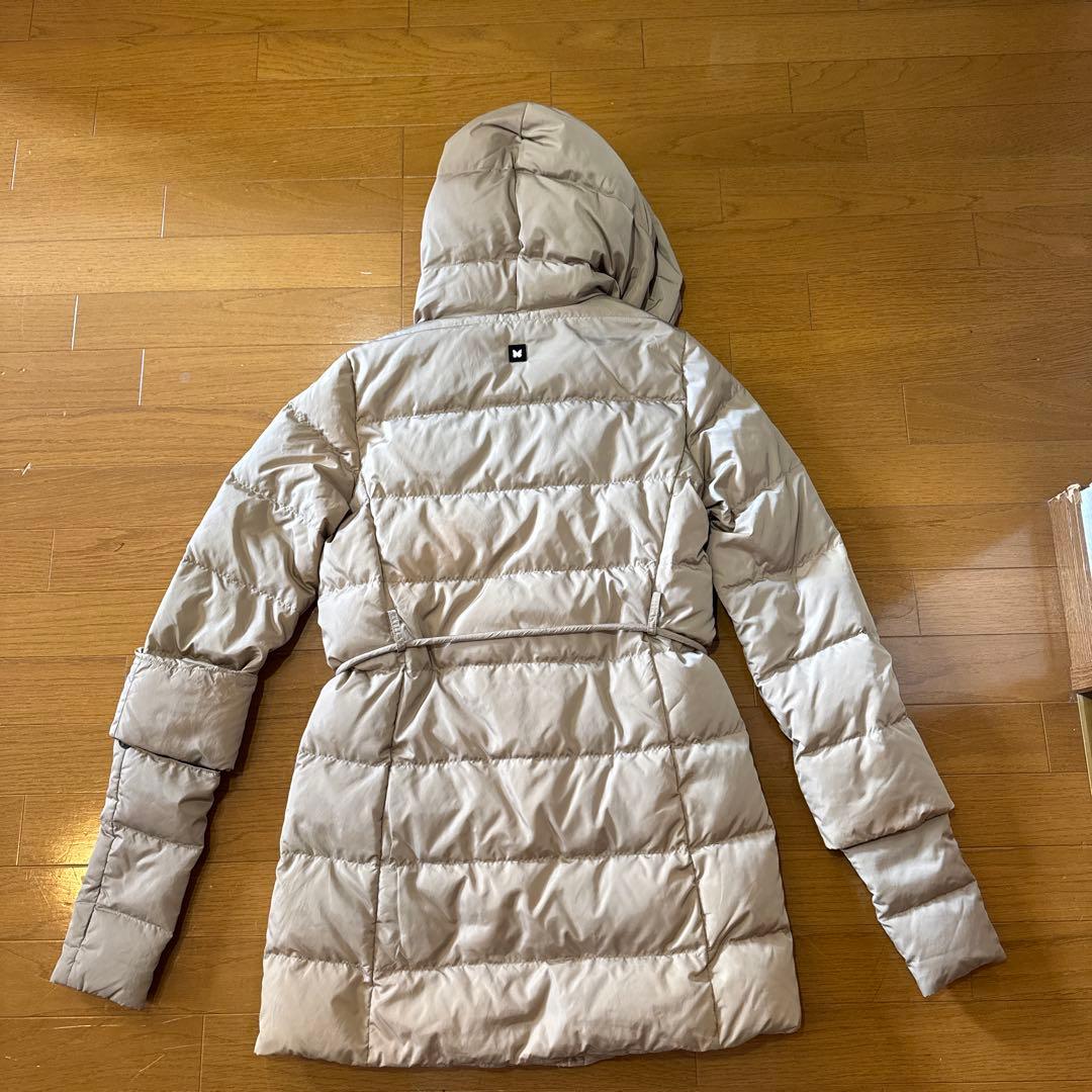MaxMara WEEKEND ダウンコート フード付き ベージュ 40