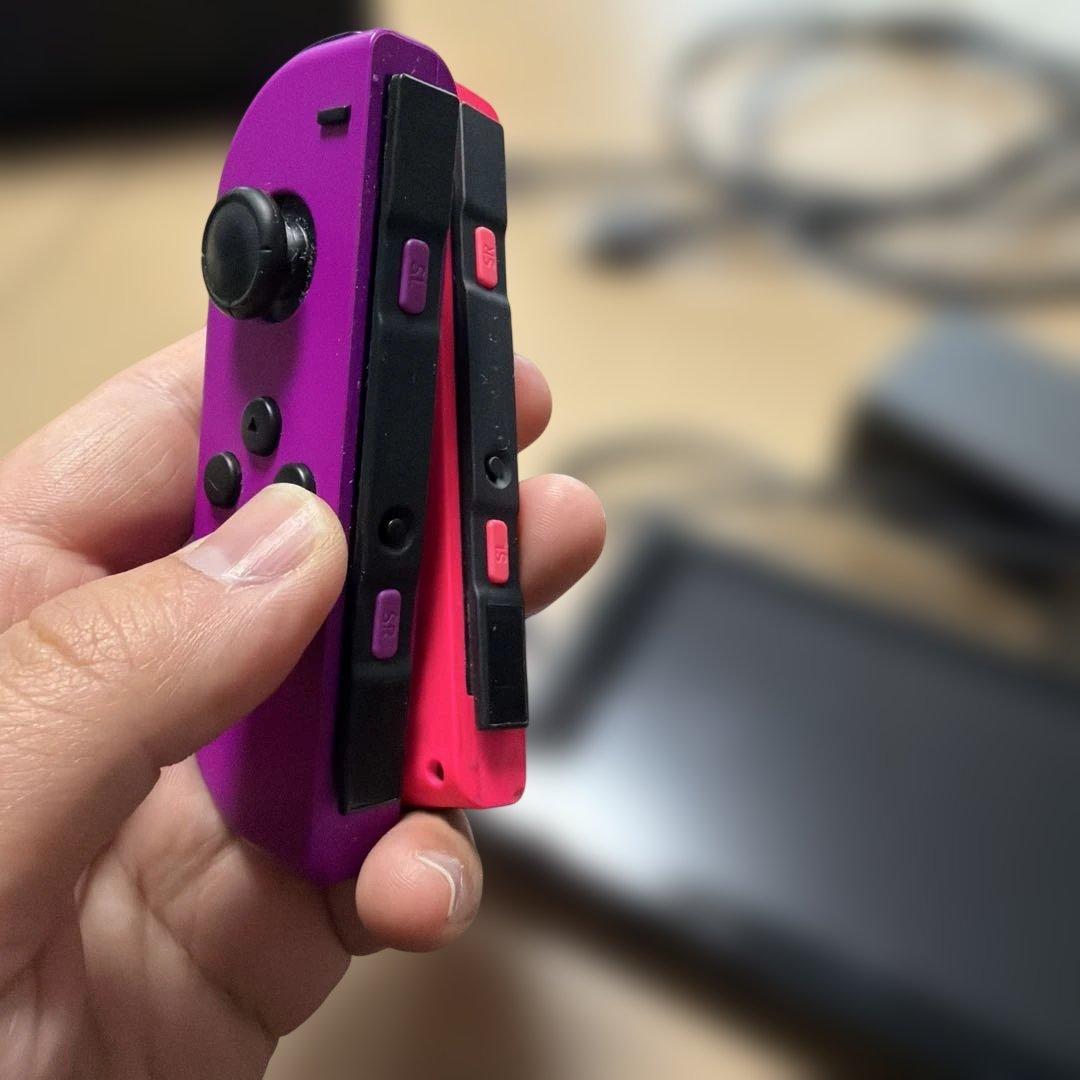 Nintendo Switch 本体 ピンク・紫ジョイコン付き