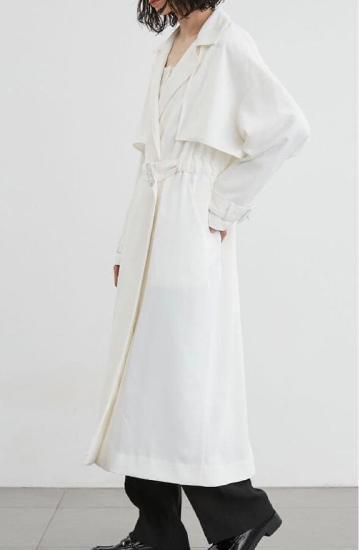 らび styling/（スタイリング/） ウエストギャザートレンチコート