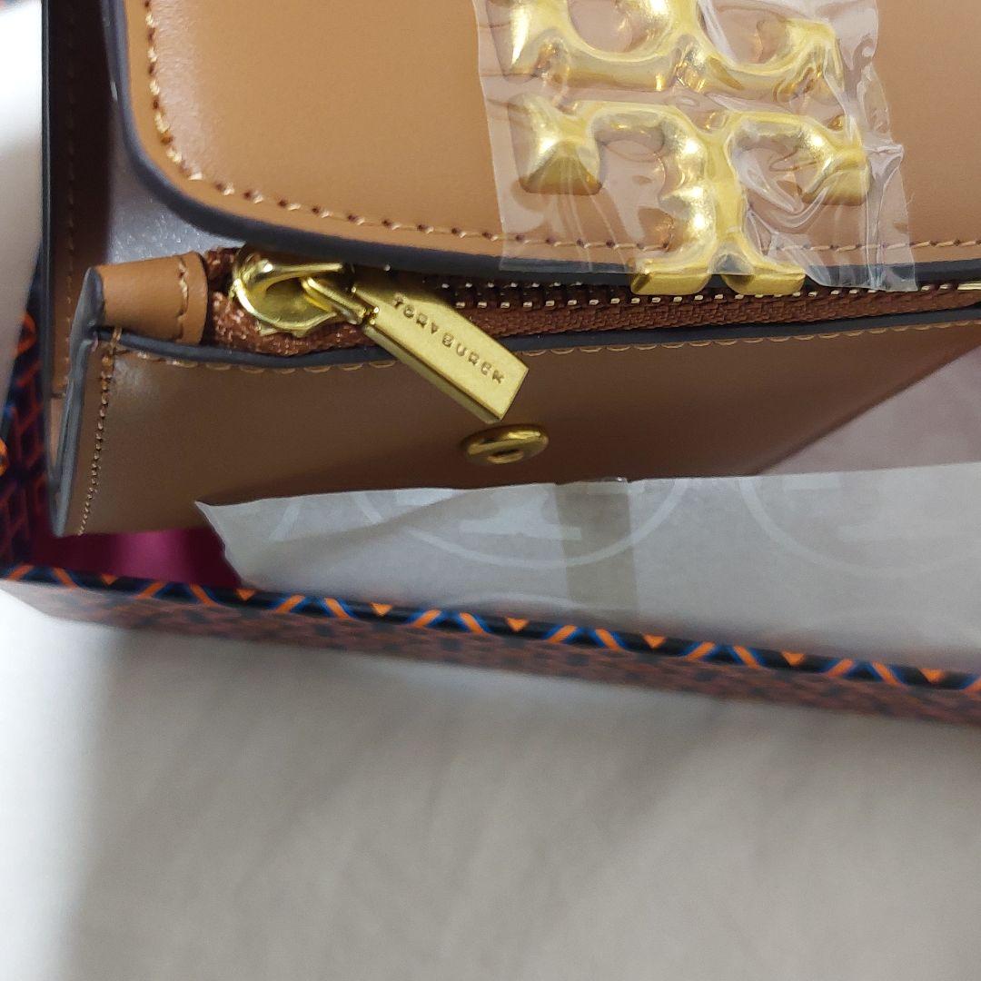 TORY BURCH❕トリーバーチ 三つ折り 財布 エレノア ブラウン ギフト