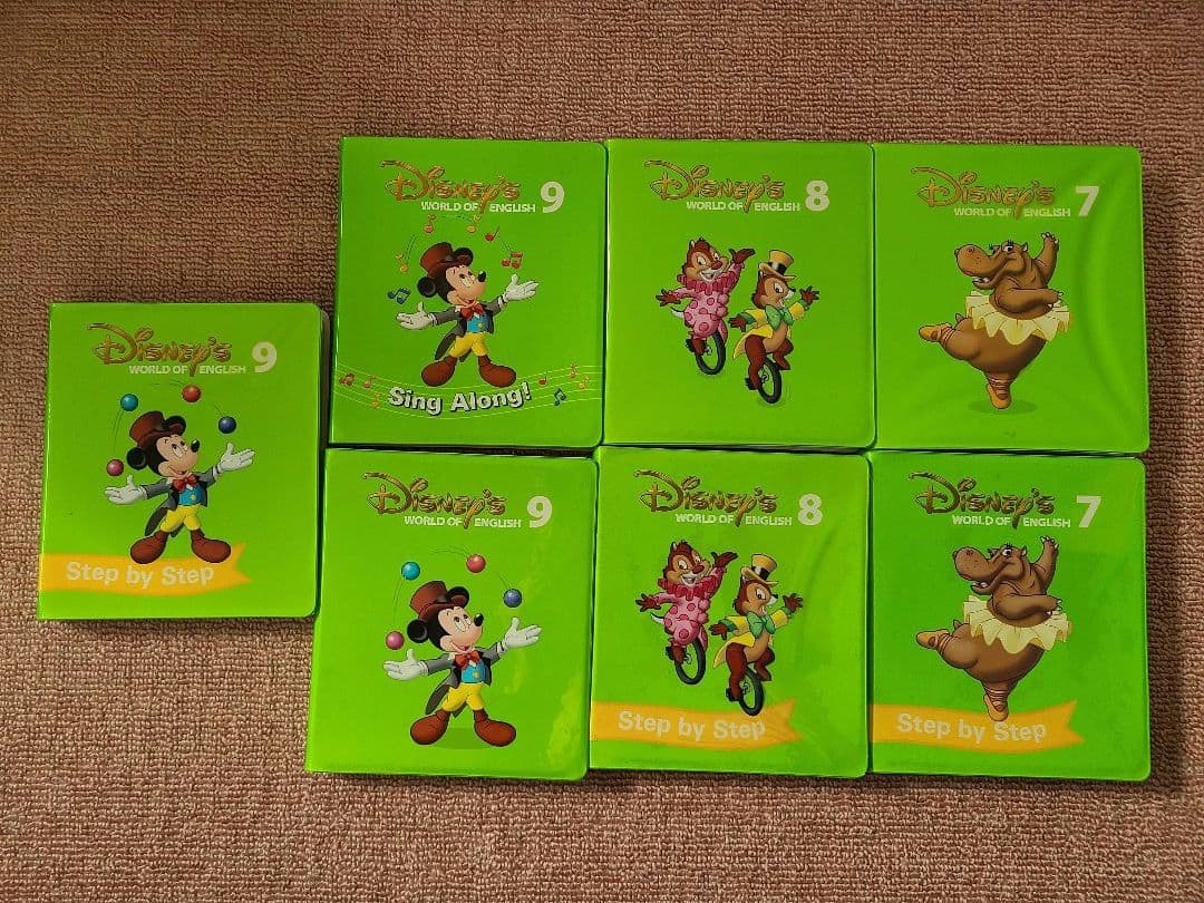 DWE　ディズニー　イングリッシュ　セット　英語教材　キッズ　まとめ売り