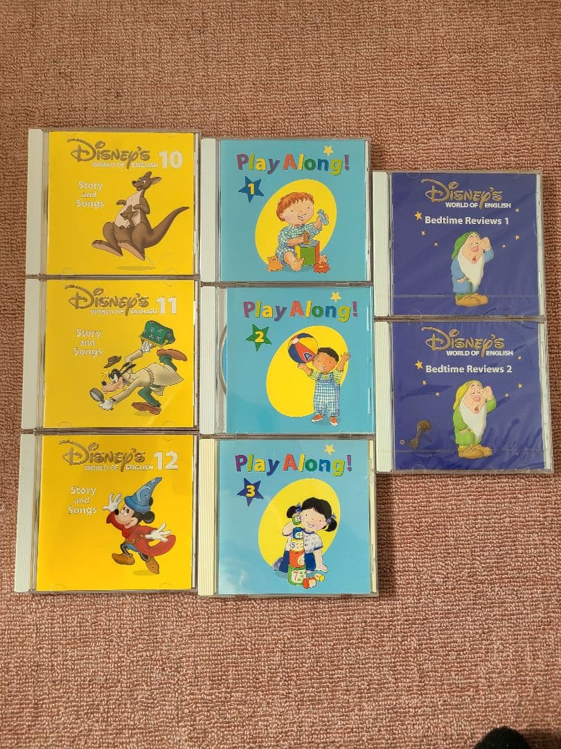 DWE　ディズニー　イングリッシュ　セット　英語教材　キッズ　まとめ売り