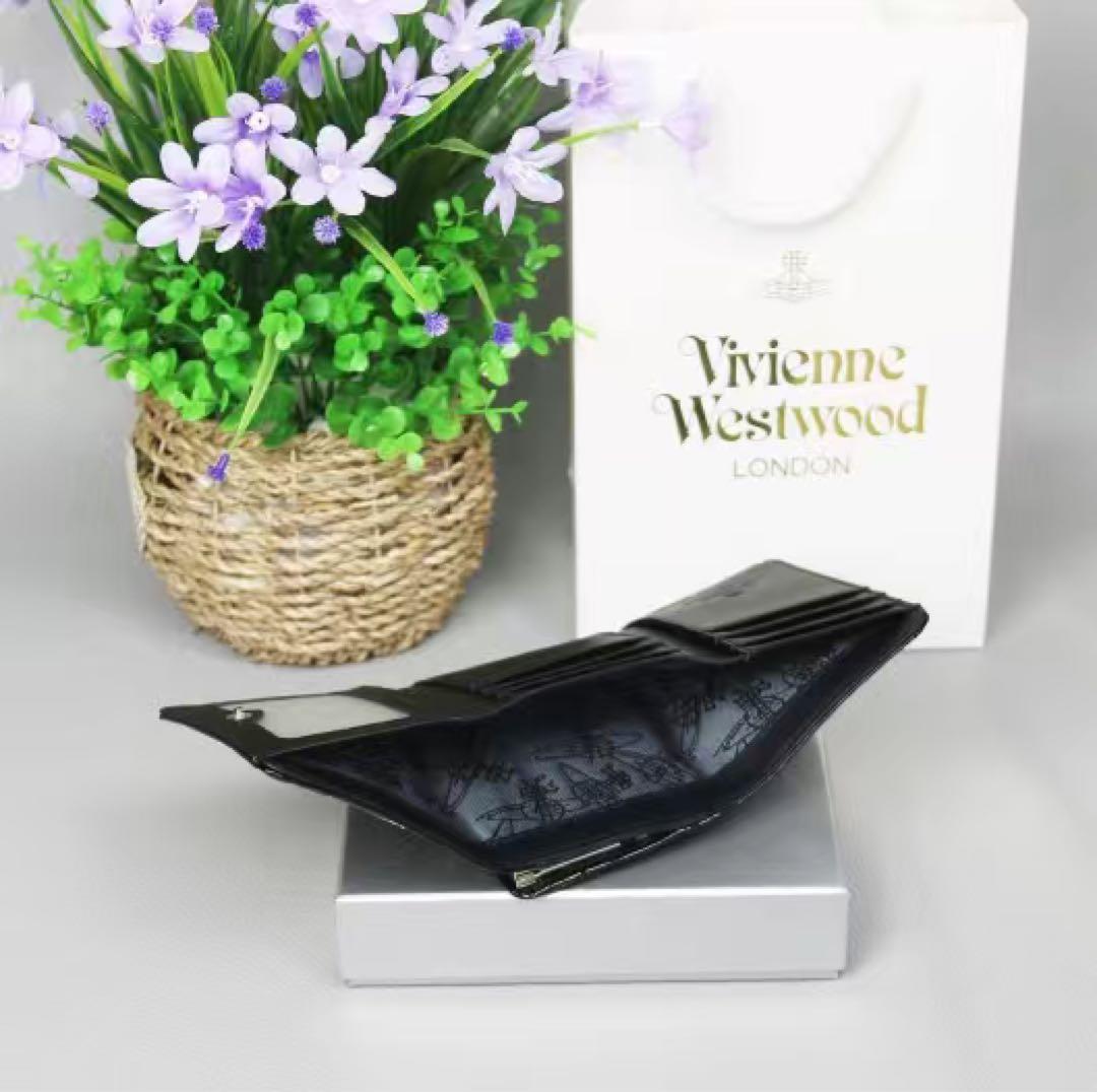 Vivienne Westwood ヴィヴィアン 三つ折り財布 レザーo、
