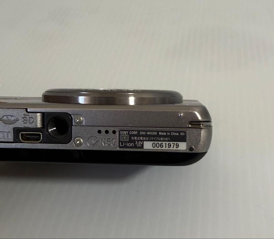 SONY Cyber-shot シルバー DSC-WX200