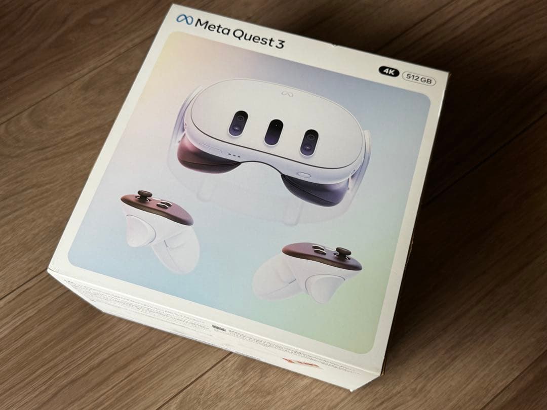 【たかき】 Quest 3 512GB ほぼ未使用 元箱あり