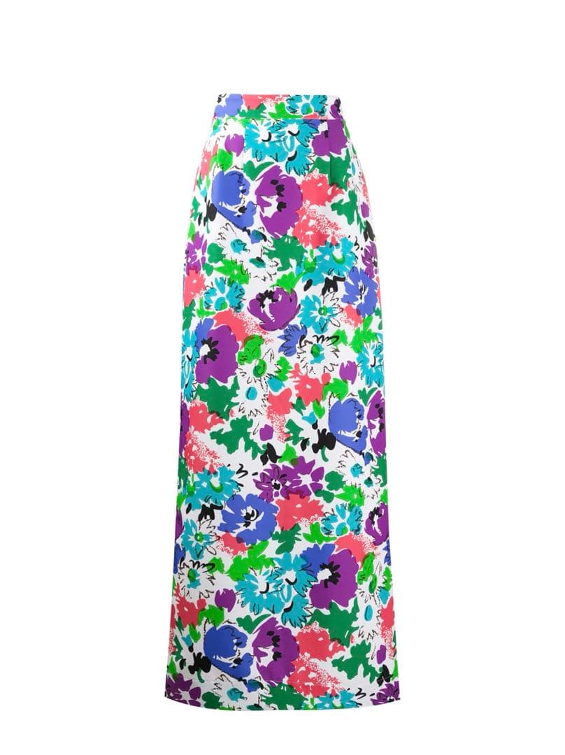 特価【美品】PLAN C 花柄ロングスカート サイズ40