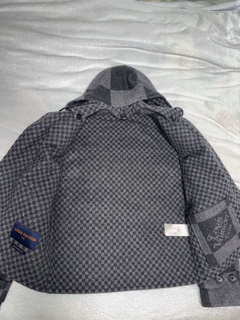 ルイヴィトン×NIGO ジャイアントダミエ ダッフルコート