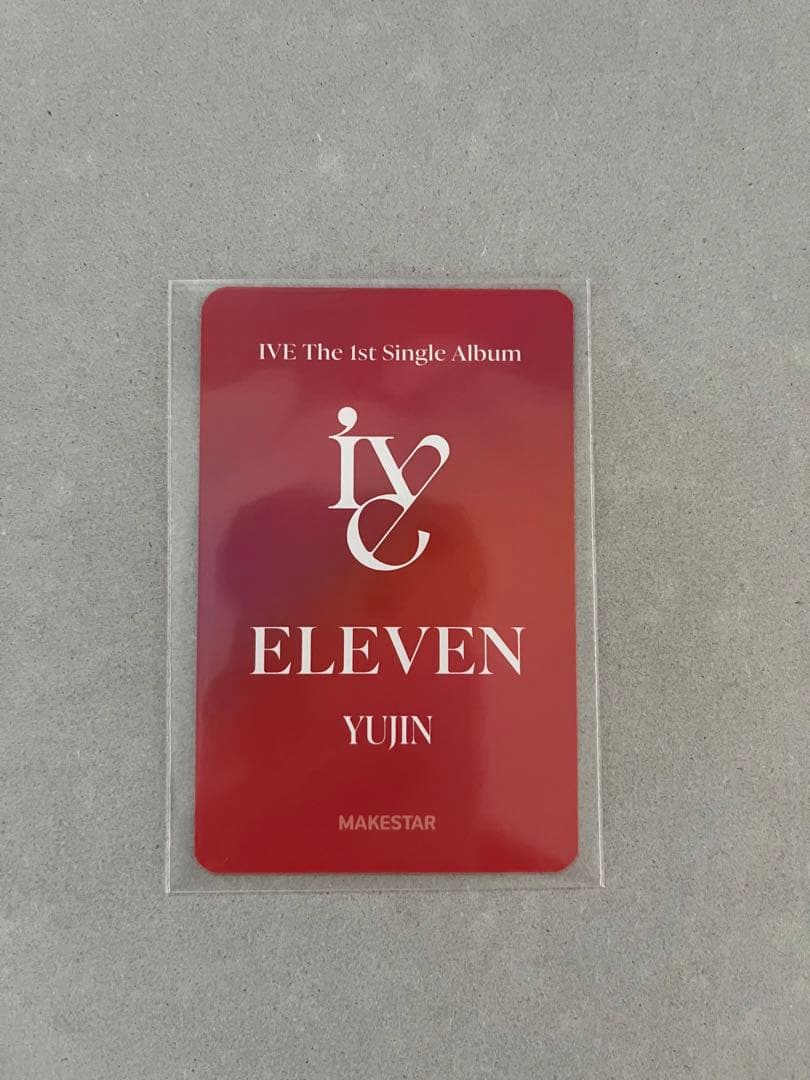 IVE ユジン トレカ ELEVEN makestar 特典