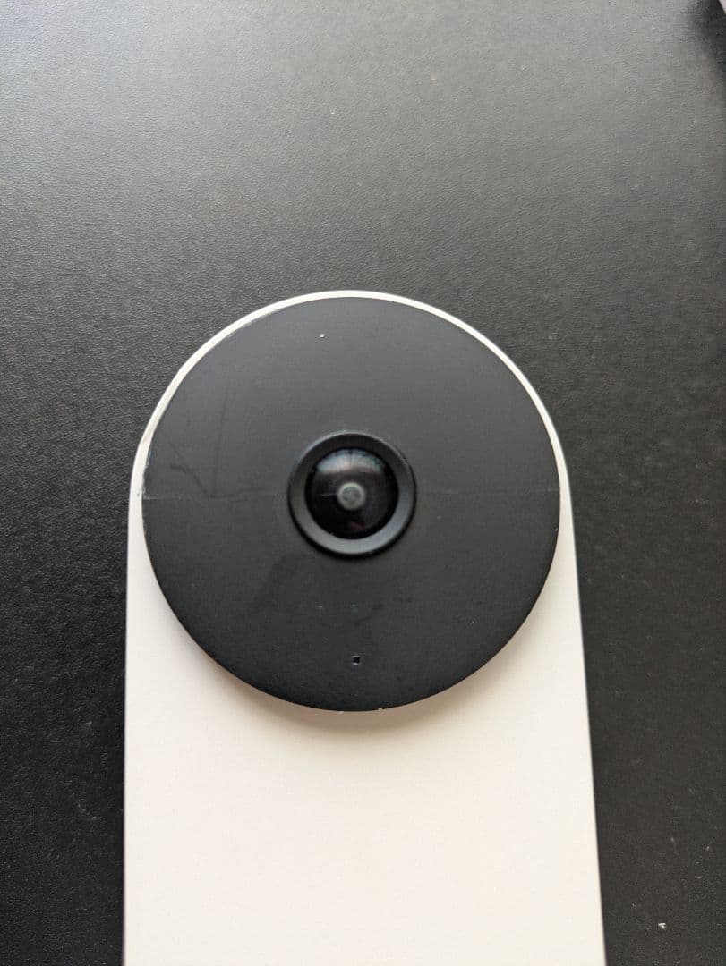 Google Nest Doorbell スマート ドアベル （レンズに傷あり）