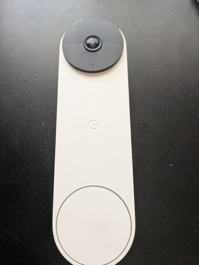 Google Nest Doorbell スマート ドアベル （レンズに傷あり）