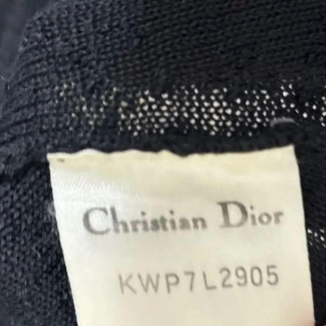 Christian Dior 黒 半袖カーディガン