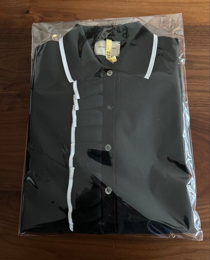 【美品】UNITED ARROWS ミニマルフリルニット