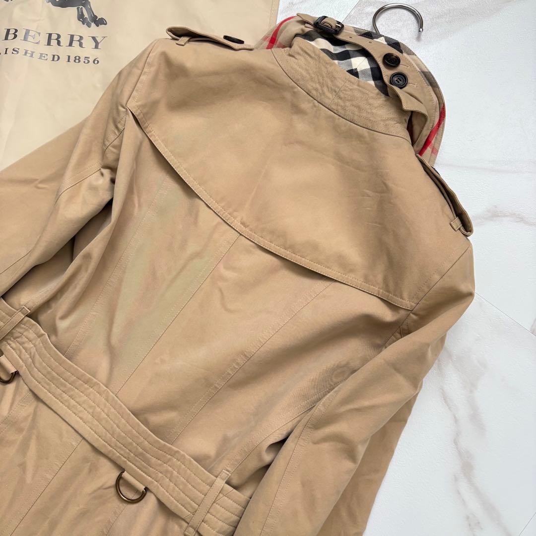 希少◆BURBERRY CHELSEA LONG トレンチコート ベルト付 L