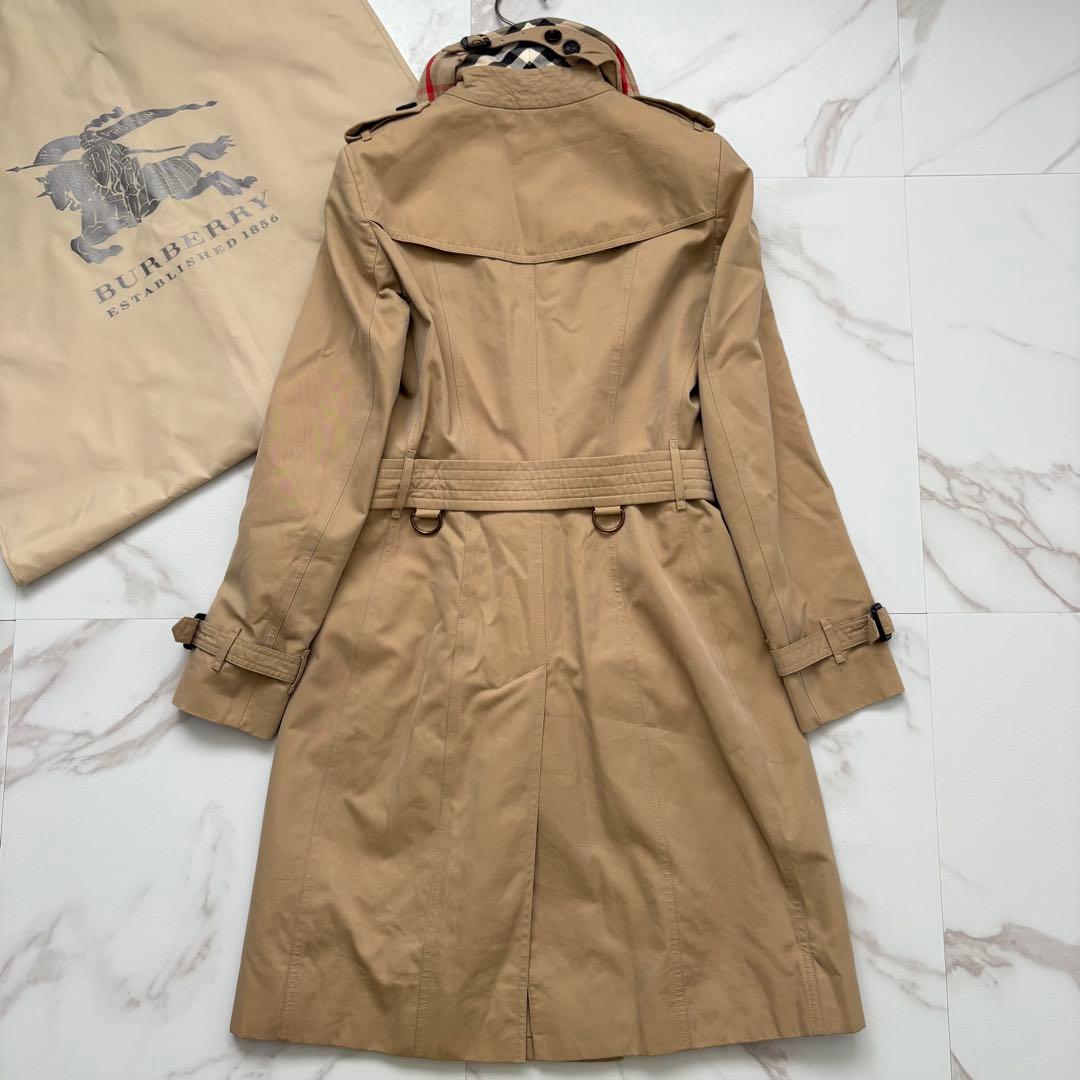 希少◆BURBERRY CHELSEA LONG トレンチコート ベルト付 L