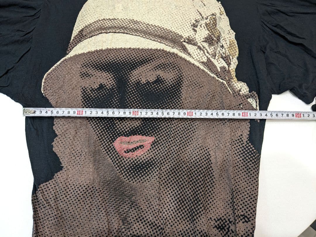 GALLIANO (ガリアーノ) オフショルダー グラフィックTシャツ 半袖