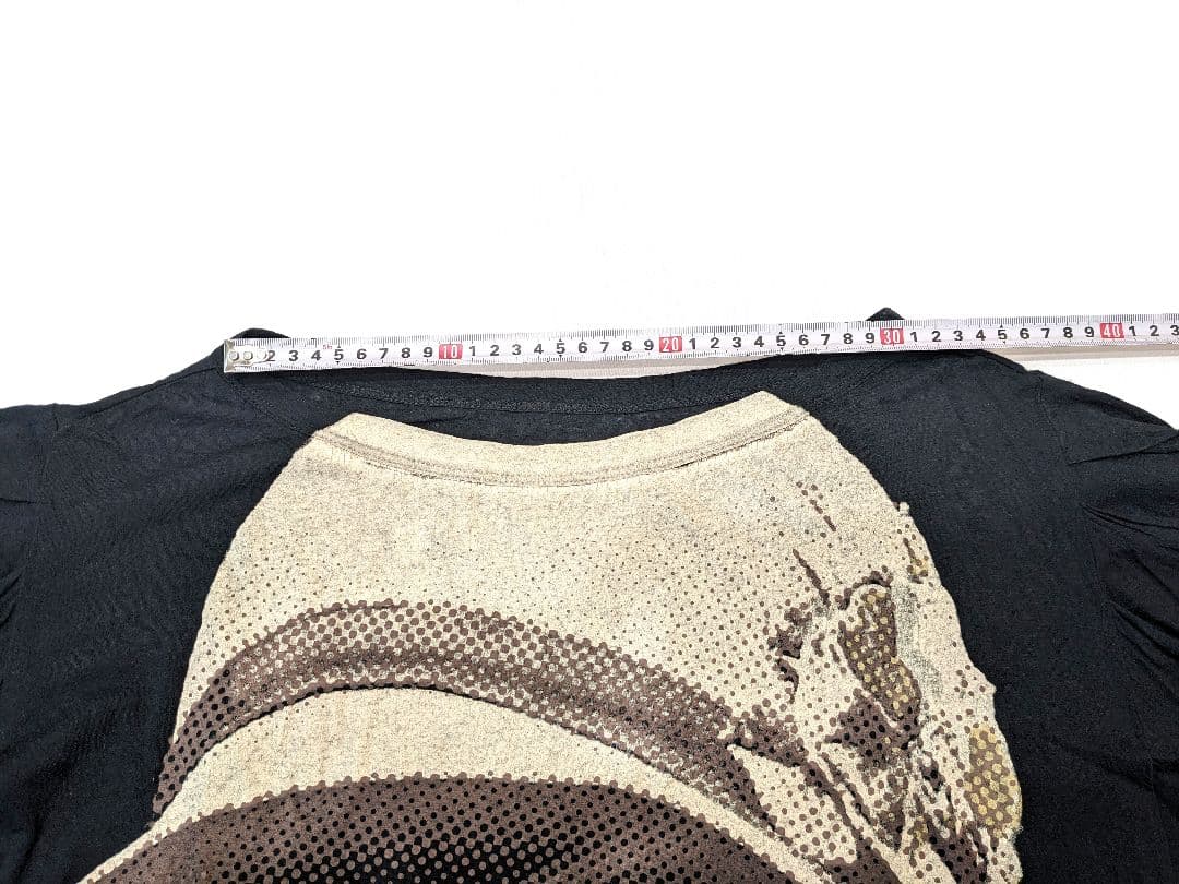 GALLIANO (ガリアーノ) オフショルダー グラフィックTシャツ 半袖