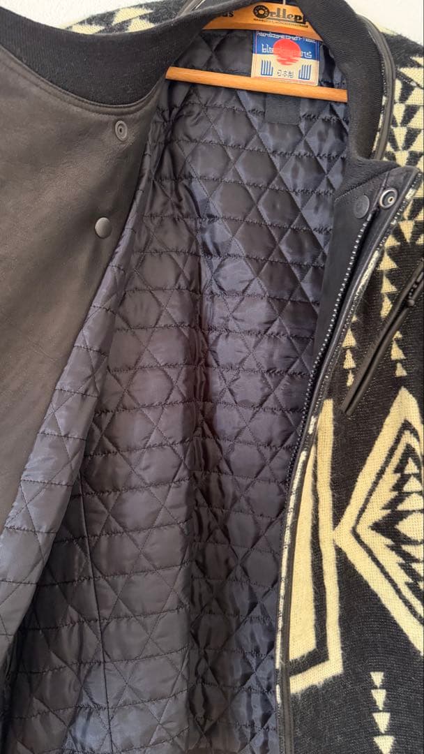 ジャケット・アウター blackmeans / GARA BLANKIE LEATHER JACKET
